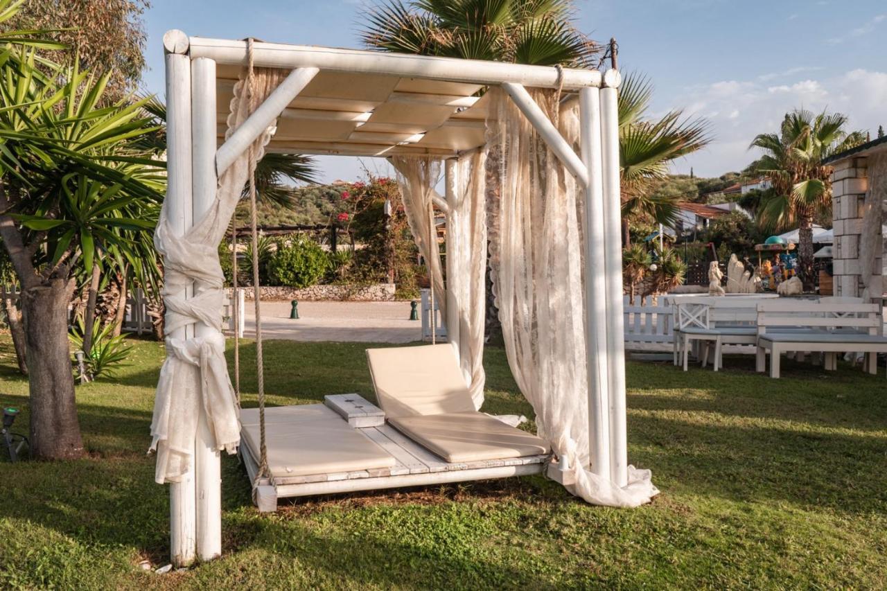 Luxury Villa Hera - Beachfront روذا المظهر الخارجي الصورة